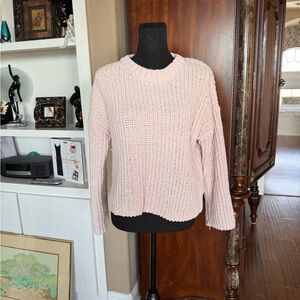 Olive & Oak Pink Knit Sweater